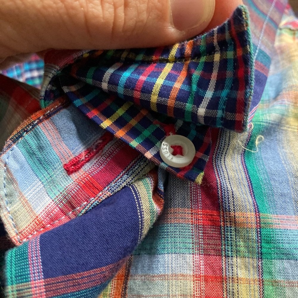 Multicolored Button Down - image 5